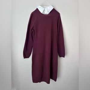 Etcetera Rich Plum‎ Long Sleeve Dress